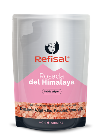 Sal Rosada Himalaya Cristales Doypack 400g