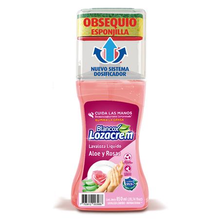Lavalozas Líquido Aloe Botella Dispensadora 850mL