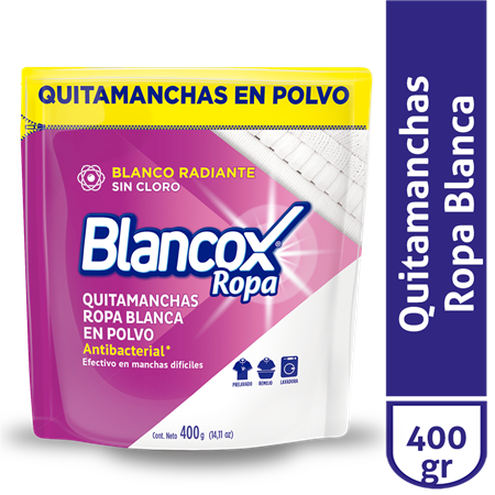 Quitamanchas Polvo Ropa Blanca Doypack 400g