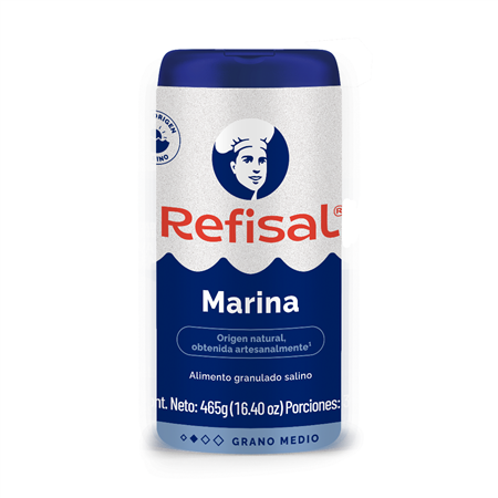 Sal Marina Grano Medio Salero 465g